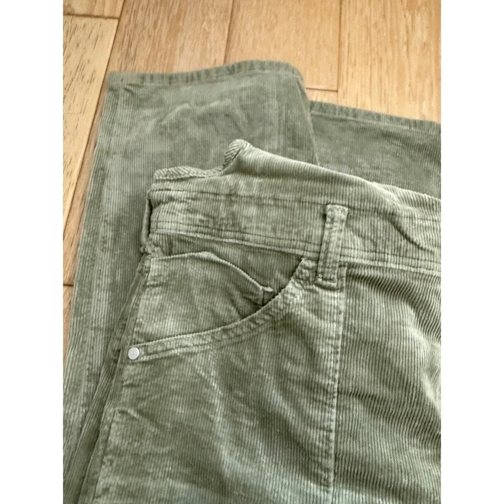 PILCRO Womens Overalls Corduroy Wide Leg Boho Gorpcore Utility XL‎
